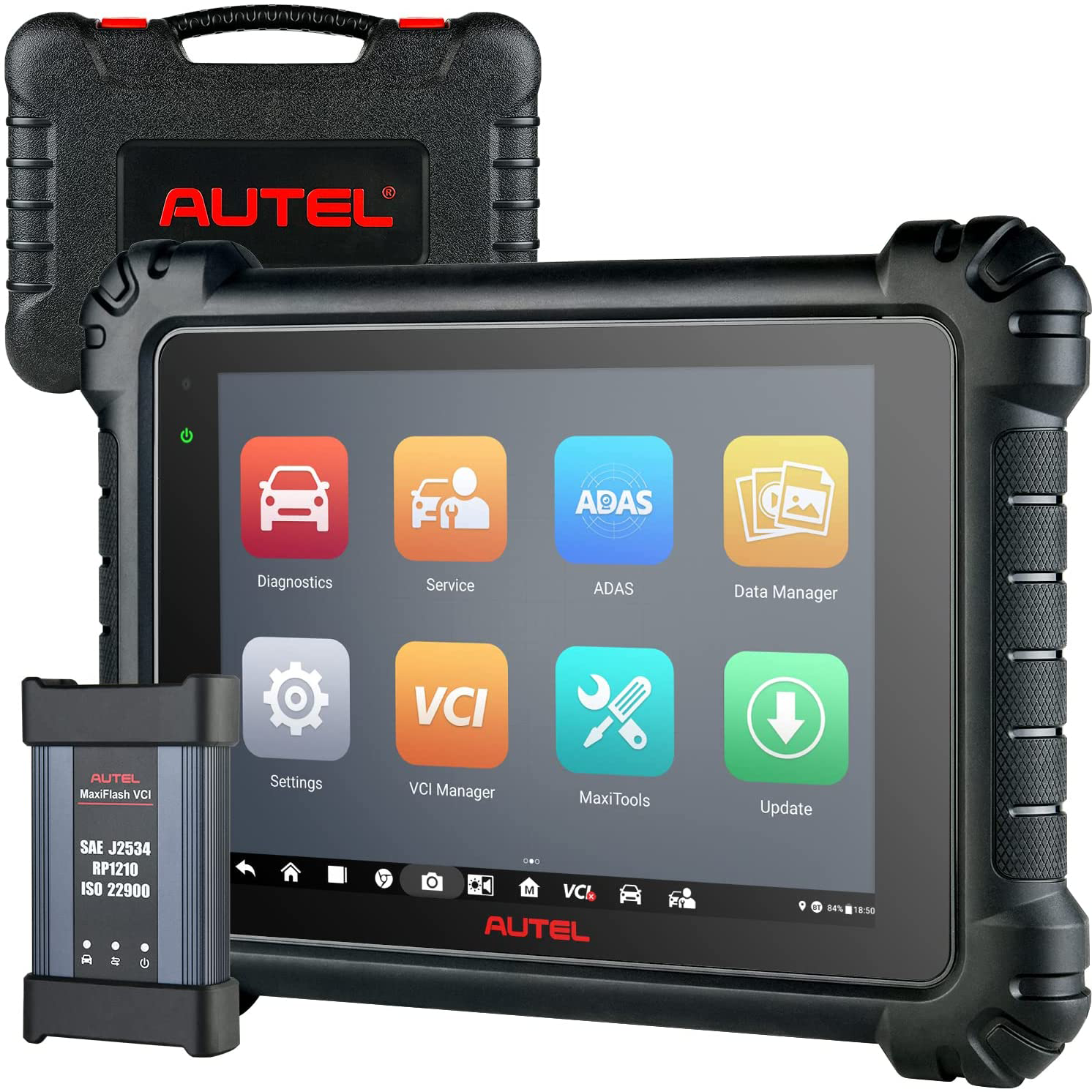 Autel MaxiSYS MS909(US Ver) - Unregistered returned product with minor damage to the outer packaging