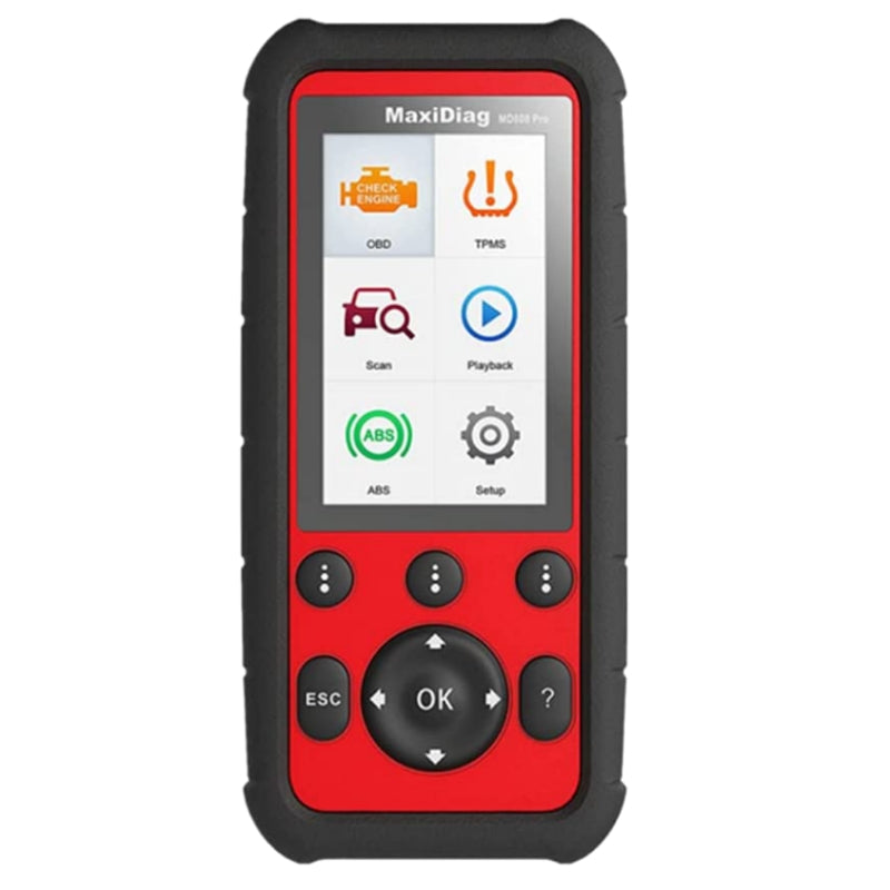 AUTEL MaxiDIAG MD808 Pro(US Ver) - Unregistered returned product with minor damage to the outer packaging lifetime free update Essential handheld tools for car DIY, easily eliminating error codes